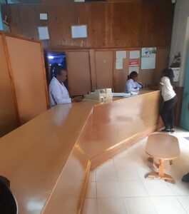 reception area