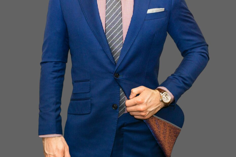 A professionally cleaned suit highlighting suit dry cleaning price in Nairobi